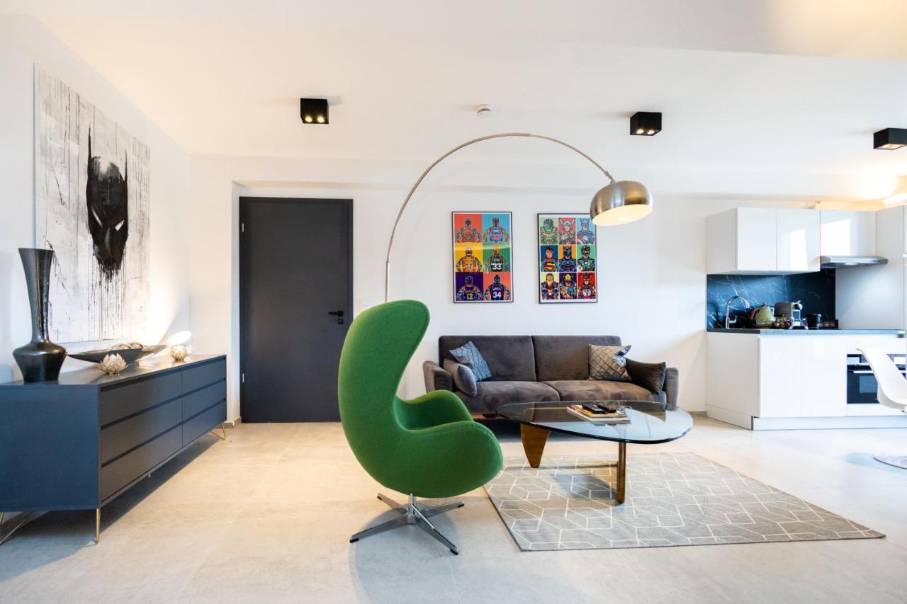 The Penthouse At Eco Smart Apartments Nürnberg Exterior foto