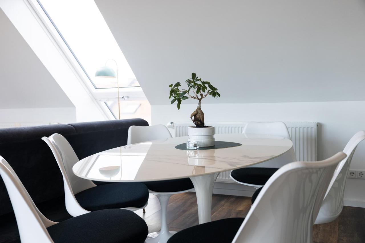The Penthouse At Eco Smart Apartments Nürnberg Exterior foto
