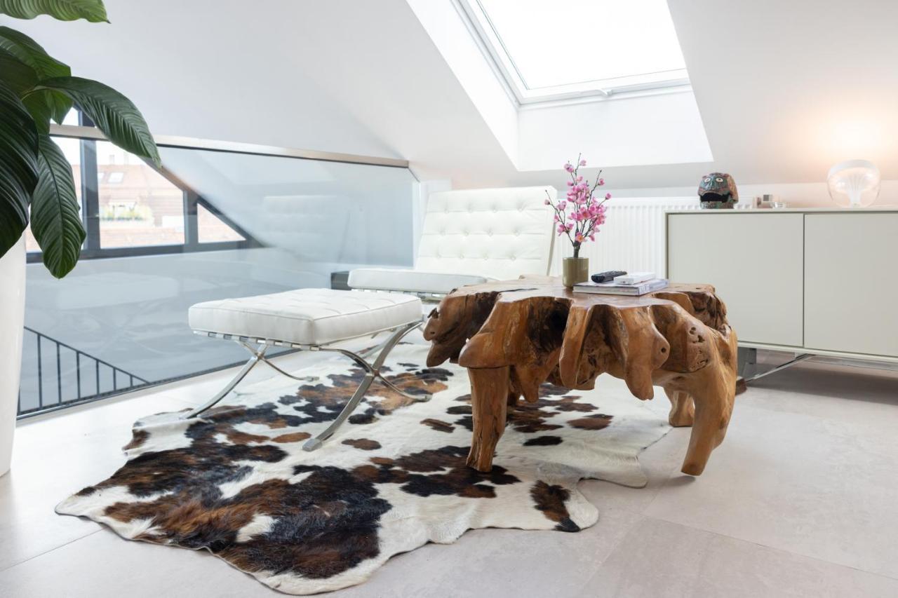 The Penthouse At Eco Smart Apartments Nürnberg Exterior foto