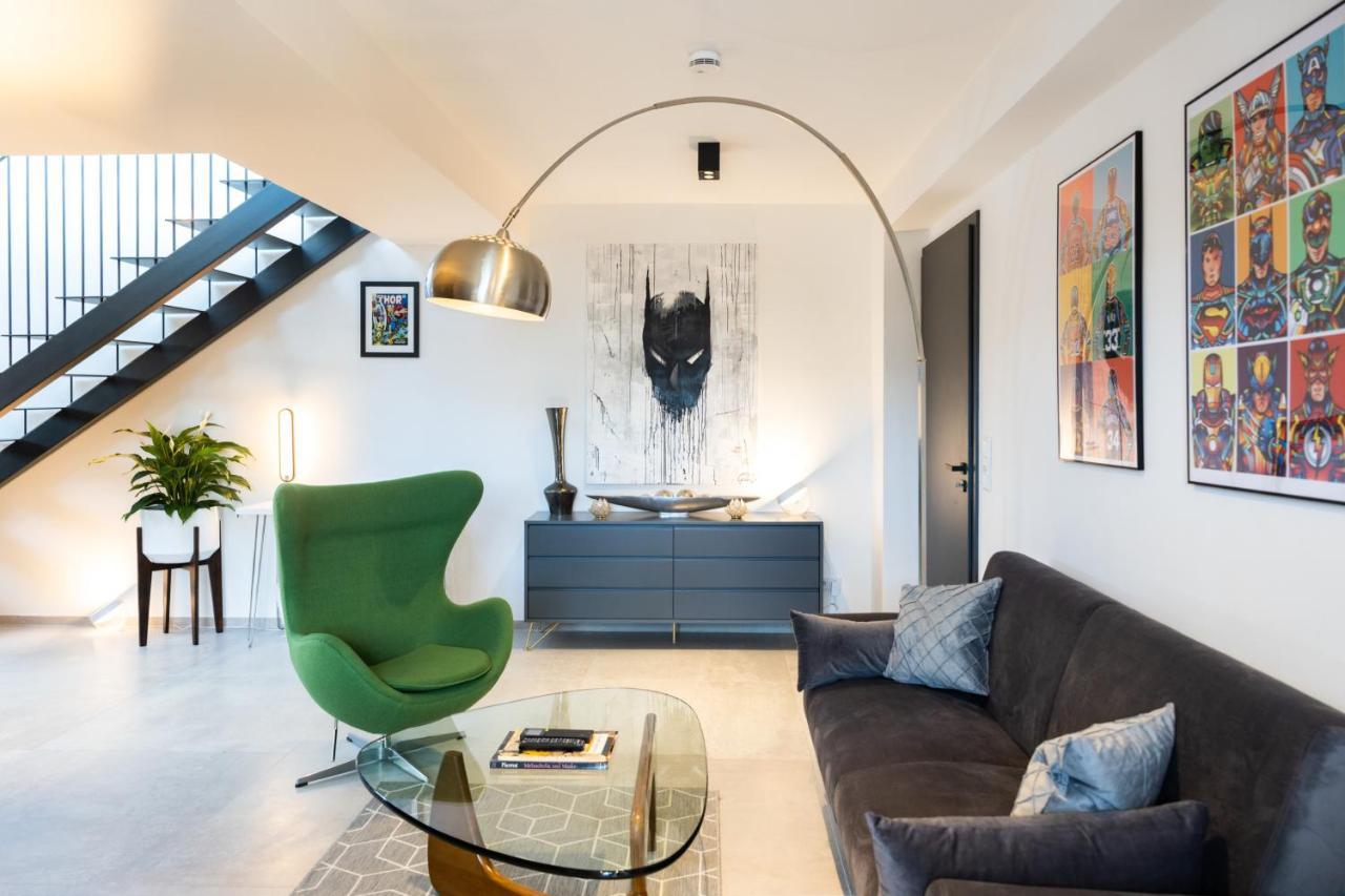The Penthouse At Eco Smart Apartments Nürnberg Exterior foto
