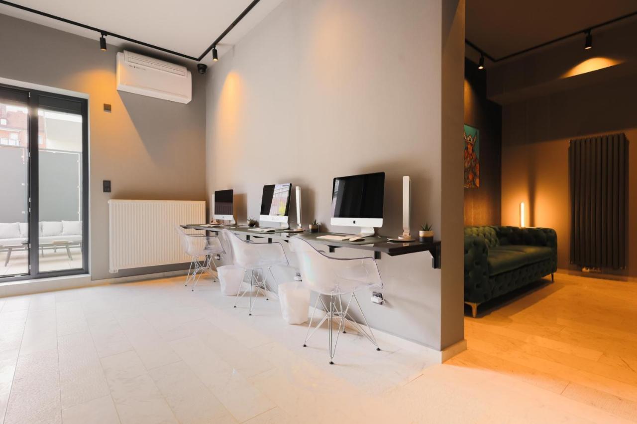 The Penthouse At Eco Smart Apartments Nürnberg Exterior foto